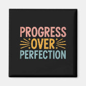 Leraar Vooruitgang Over Perfectie Terug naar Schoo Magneet (Voorkant)