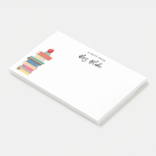 Leraar Waardering Boeken Apple Post-it® Notes (Schuin)