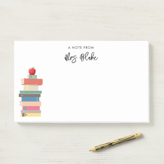 Leraar Waardering Boeken Apple Post-it® Notes (Op bureau)