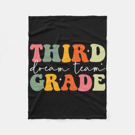 Leraar waardering Byck naar school derde graad Dr. Fleece Deken (Voorkant)