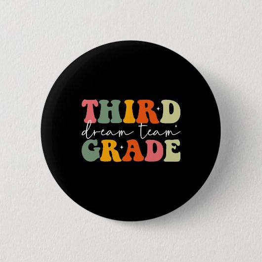 Leraar waardering Byck naar school derde graad Dr. Ronde Button 5,7 Cm (Voorkant)