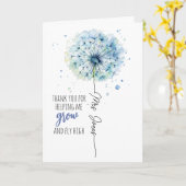 Leraar waardering cadeau paardenbloem vlieg hoog kaart (Gele Bloem)