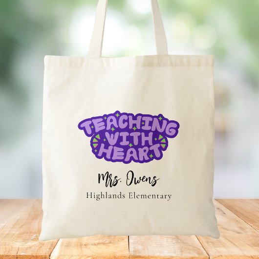 Leraar Waardering Dank Je Leraar Modern Tote Bag