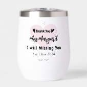 Leraar waardering Dank u School Custom (Voorkant)