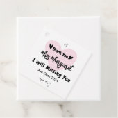 Leraar waardering Dank u School Custom Bedankjes Labels (In situ)