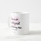 Leraar waardering Dank u School Custom Koffiemok (Voorkant links)