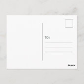 Leraar waardering dank u schoolbord briefkaart (Achterkant)