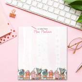 Leraar Waardering Gift School Koffie Latte Notitieblok