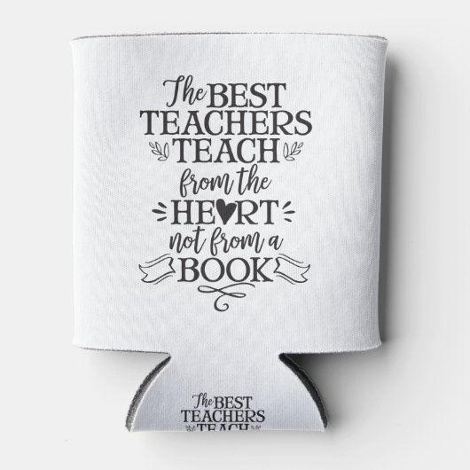 Leraar Waardering Klasse Cadeau Idee Dank u Blikjeskoeler (Voorkant)