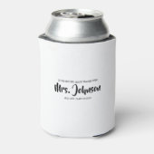 Leraar Waardering Klasse Cadeau Idee Dank u Blikjeskoeler (Blikje Achterkant)
