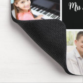 Leraar Waardering Muziek Kantoor Fotocollage Muismat (Hoek)