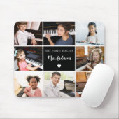 Leraar Waardering Muziek Kantoor Fotocollage Muismat (Met muis)