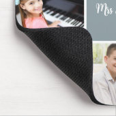 Leraar Waardering Muziek Kantoor Fotocollage Muismat (Hoek)