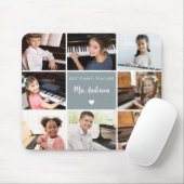 Leraar Waardering Muziek Kantoor Fotocollage Muismat (Met muis)