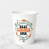 Leraar Waardering Party Cup Papieren Bekers (Voorkant)