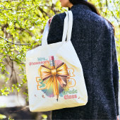 Leraar Waardering Schattige plezier Moderne Waterv Tote Bag