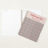 Leraar Waardering Terug naar School Boho Rainbow P Planner (Display)