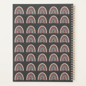 Leraar Waardering Terug naar School Boho Rainbow Planner (Achterkant)