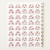 Leraar Waardering Terug naar School Boho Rainbow Planner (Achterkant)