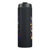 Leraar-waardering voor eeuwig in je schuld thermosbeker (Voorkant)