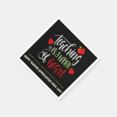 Leraar Waardering Week Party Decor DANK U Servet (Hoek)