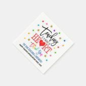Leraar Waardering Week Party Decor Papier Servet (Hoek)