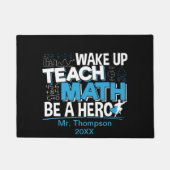 Leraar-waardering wiskunde - Leer, wees een helebo Deurmat (Voorkant)