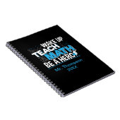 Leraar-waardering wiskunde - Leer, wees een helebo Notitieboek (Rechterzijde)