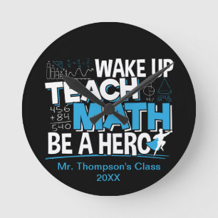 Leraar-waardering wiskunde - Leer, wees een helebo Ronde Klok