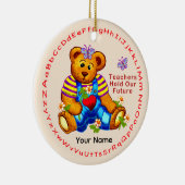 Leraar wacht toekomst keramisch ornament (Rechts)