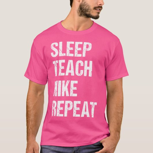Leraar Wandelen Shirt Grappig Leren Wandelaar Gift (Voorkant)