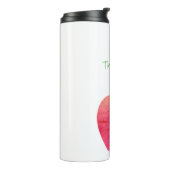 Leraar Waterverf Apple Gepersonaliseerd  Thermosbeker (Gedraaid links)