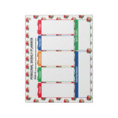 Leraar WEEKLY OM LIJST TE DOEN | Scheur BOEKEN Notitieblok (Linkerzijde)