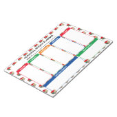 Leraar WEEKLY OM LIJST TE DOEN | Scheur BOEKEN Notitieblok (Schuin)