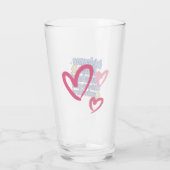 Leraar Welkom terug Cup Glas (Achterkant)
