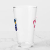 Leraar Welkom terug Cup Glas (Links)