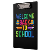 Leraar Welkom terug op school Klembord (Links)