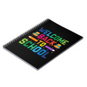 Leraar Welkom terug op school Notitieboek (Linkerzijde)