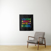 Leraar Welkom terug op school Wandkleed (In situ)