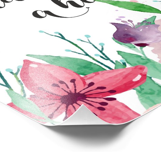 Leraar welkomstteken Teacher terug naar schoolcade Foto Afdruk (Hoek)