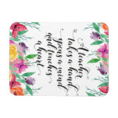 Leraar welkomstteken Teacher terug naar schoolcade Magneet (Horizontaal)