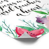 Leraar welkomstteken Teacher terug naar schoolcade Poster (Hoek)