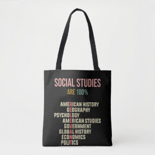 Leraar Wereldgeschiedenis Klaslokaal Sociaal Onder Tote Bag