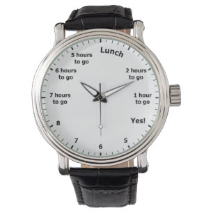 Leraar Werkuren 9 tot 4 School Job Countdown Horloge