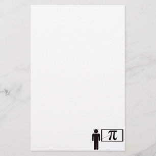 leraar wiskunde briefpapier