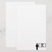 leraar wiskunde briefpapier (Voorkant / Achterkant)