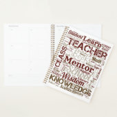 Leraar Woordwolk Planner (Display)
