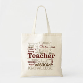 Leraar Woordwolk Tote Bag