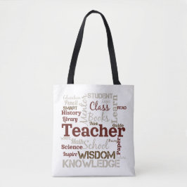 Leraar Woordwolk Tote Bag