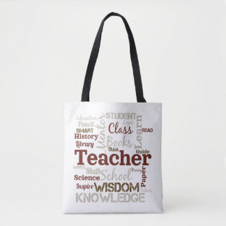 Leraar Woordwolk Tote Bag